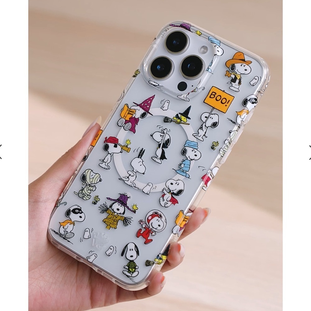NEW Velvet Caviar Snoopy Spooky Moods iPhone 16 pro max case - Picture 2 of 7